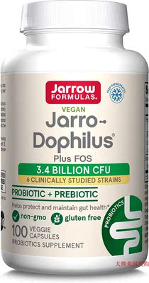 Jarrow Formulas Jarro-Dophilus Plus FOS - 3.4 Billion CFU