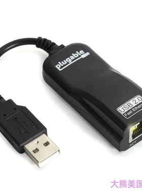 Plugable USB 2.0 to Ethernet Fast 10\100 LAN Wired Network A