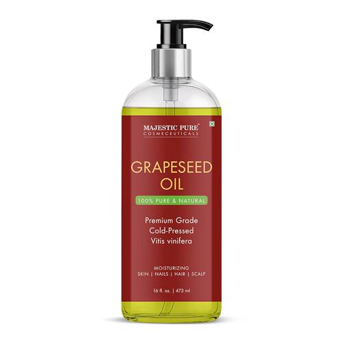 葡萄籽油 473ml, MAJESTIC PURE Grapeseed Oil, 16 oz