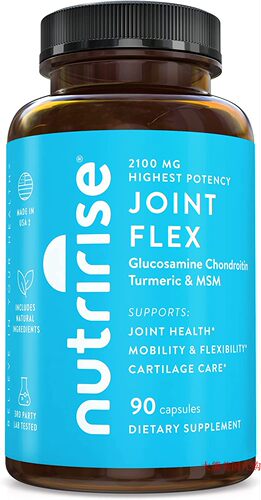 NutriRise Joint Flex Glucosamine Chondroitin Turmeric & MSM