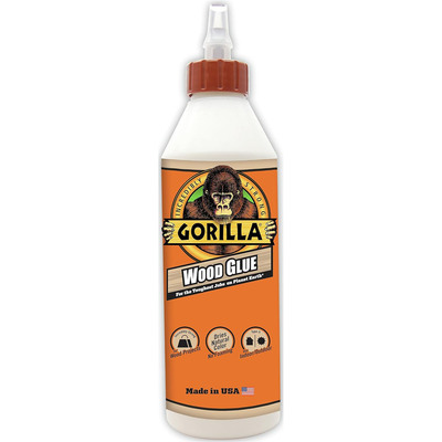 Gorilla Wood Glue, 18 Ounce, Natural Wood Color