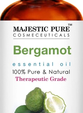 Majestic Pure Bergamot Essential Oil, 118ml 佛手柑精油