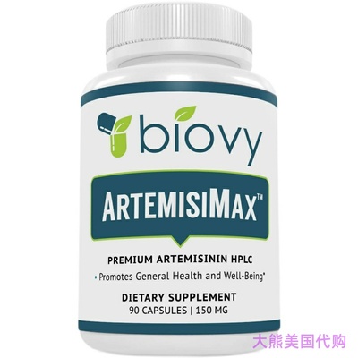 Biovy Artemisinin HPLC Standardized, ArtemisiMax, 90Capsules