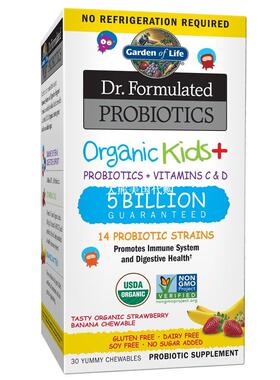 Garden of Life Dr. Formulated Probiotics for Kids 儿童益生菌