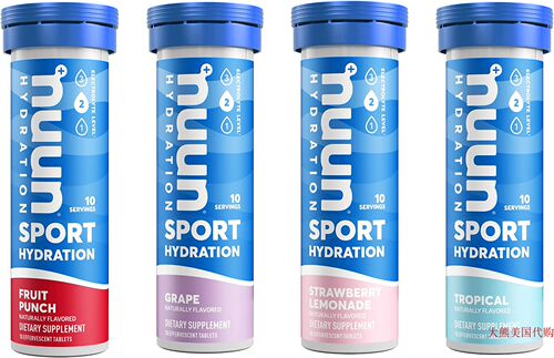 Nuun Sport: Electrolyte Drink Tablets, Juice Box Mixed Box