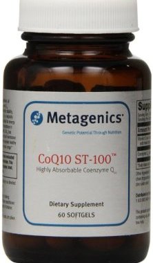 Metagenics CoQ10 ST-100 Soft Gels, 60 Count