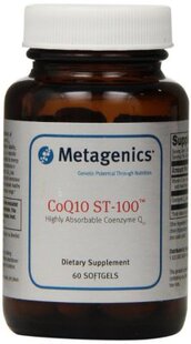100 CoQ10 Count Gels Soft Metagenics