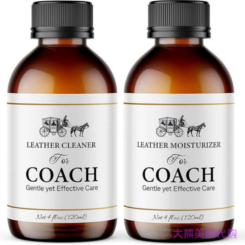 Coach Leather Cleaner and Moisturizer Set