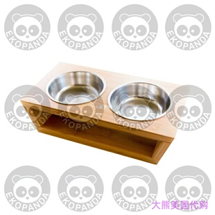 Dog and Cat Pet Feeder, Double Bowl Raised Stand 猫狗宠物碗