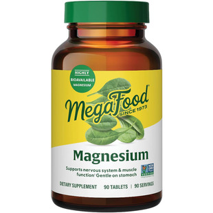 MegaFood Magnesium - Supports muscle relaxation 镁