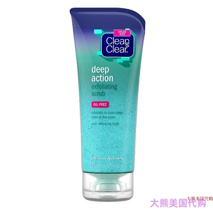 Clean & Clear Oil-Free Deep Action Exfoliating Facial Scrub