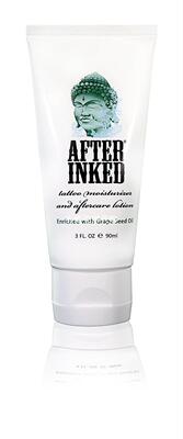 After Inked Tattoo Moisturizer & Aftercare Lotion 3oz Tube