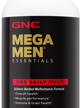 GNC Mega Men One Daily Multivitamin for Men, 60 Count