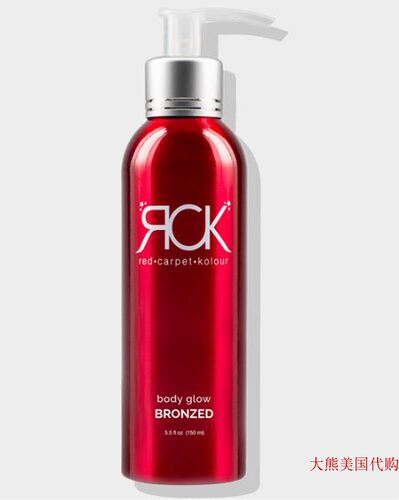 RCK Red Carpet Kolour Body Glow, Bronzed, 5.5oz, 150ml