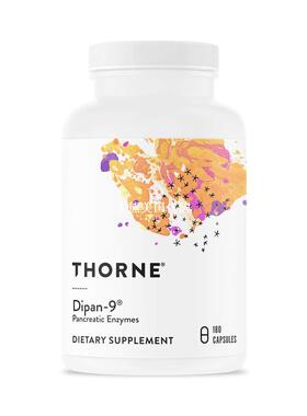 Thorne Research Dipan-9, Pancreatic Enzymes, 180 Capsules