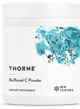 THORNE Buffered C Powder, Vitamin C, Calcium, Magnesium