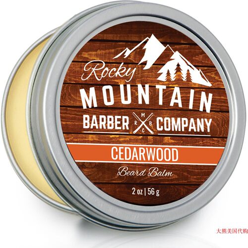 Cedarwood Beard Balm by Rocky Mountain Barber