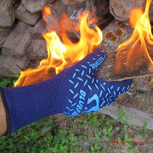 Heat Resistant Cooking, Grilling, Welding Gloves form men