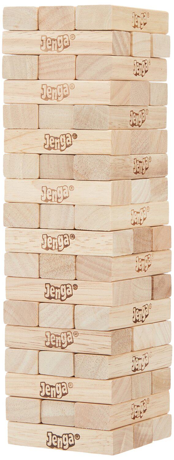 美国直邮 Jenga Classic Game 叠叠高叠叠乐抽积木
