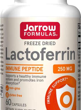 Jarrow Formulas Freeze Dried Lactoferrin, Immune Healthy