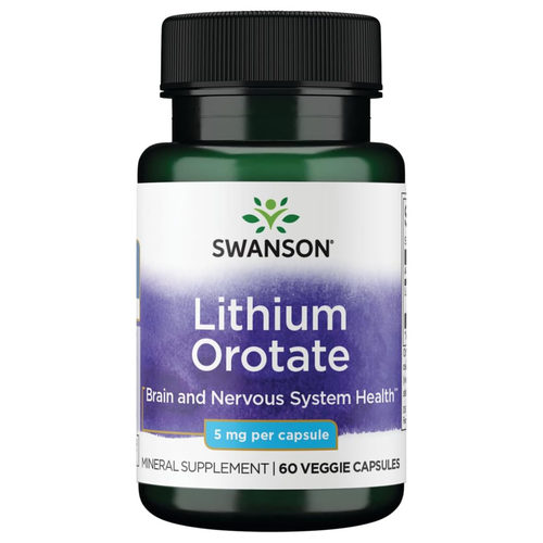 Swanson Lithium Orotate, Brain and Nervous System Health