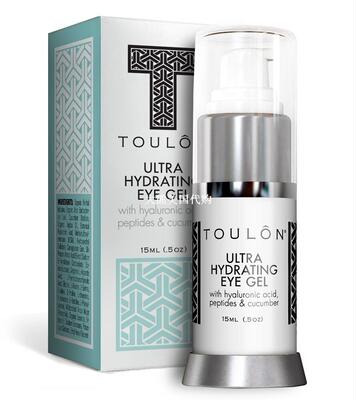 Eye Gel for Dark Circles and Puffiness by TOULON 15ml 0.5OZ