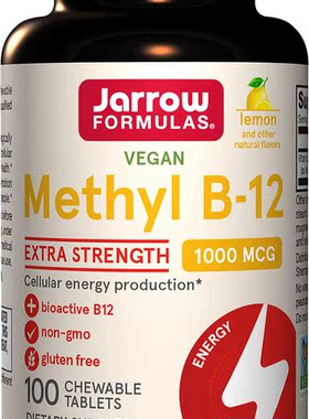Jarrow Formulas Methylcobalamin (Methyl B12) 维生素B12
