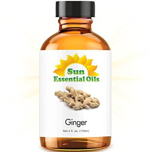 ounce Essential Oil Ginger Sun Organic Large