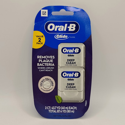 现货 Oral-B Glide Deep Clean Cool Mint Flavor Floss