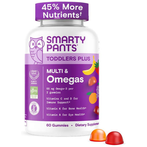 SmartyPants Toddler Multivitamin Omega Gummies