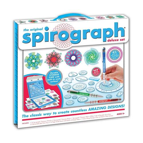 Spirograph Deluxe Design Set 螺旋形画 百变多功能万花尺