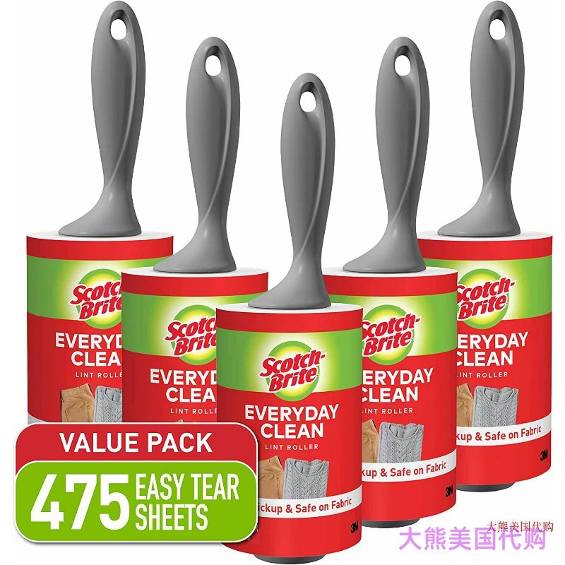 Scotch-Brite粘毛滚Roller