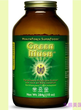 HealthForce SuperFoods Green Mush, 10 oz Powder, Version 5.5