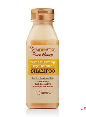 Creme of Nature Moisturizing Dry Defense Shampoo, 12 Ounce