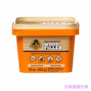 Wood Filler Natural Gorilla Purpose Finish Ounce All