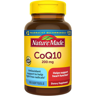 Nature Made CoQ10 200mg, Helps Support Heart Function