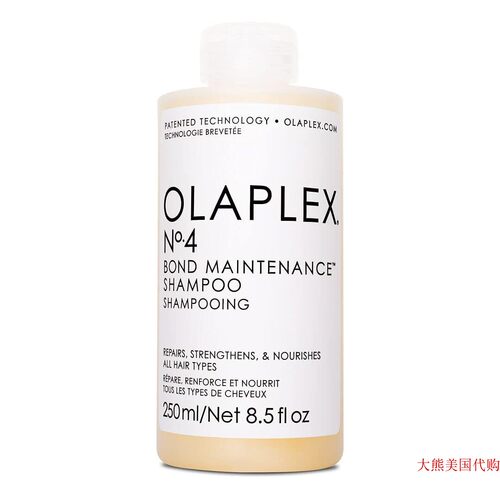 Olaplex No.4 Bond Maintenance Shampoo, 8.5 Fl Oz 洗发水