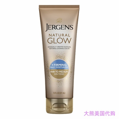 Jergens Natural Glow +Firming Self Tanner Body Lotion