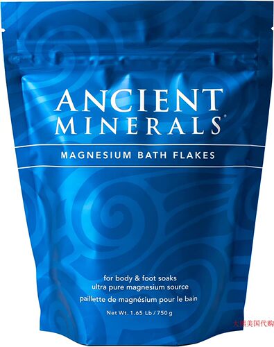 Ancient Minerals Magnesium Bath Flakes of body and foot soak