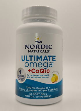 Nordic Naturals Ultimate Omega+CoQ10, Support for the Heart