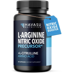 Havasu Nutrition L-Arginine, Nitric Oxide Precursor, 60 Caps