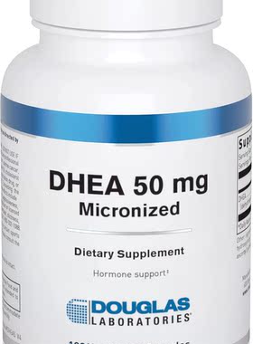 Douglas Laboratories DHEA 50 mg, Micronized, 100 Capsules