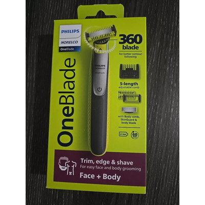 Philips Norelco OneBlade 360 Face + Body Trimmer, QP2834/70