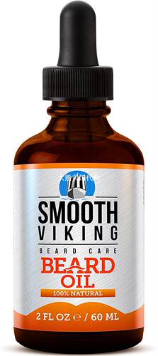 Smooth Viking Beard Oil for Men Use with Balm & Conditioner