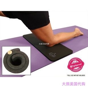 Yoga Knee Pad, 15mm Thick, Cushions pressure points 瑜伽膝垫
