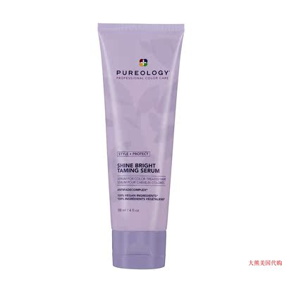 Pureology Style + Protect Shine Bright Taming Serum,  118ml