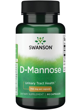 Swanson D-Mannose, Urinary Tract Health, 60 Capsules