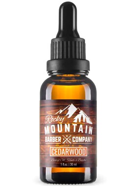 Rocky Mountain Barber Company Cedarwood Beard Oil