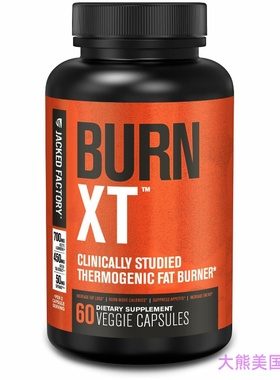 Jacked Factory Burn XT Thermogenic Fat Burner, 60 Capsules