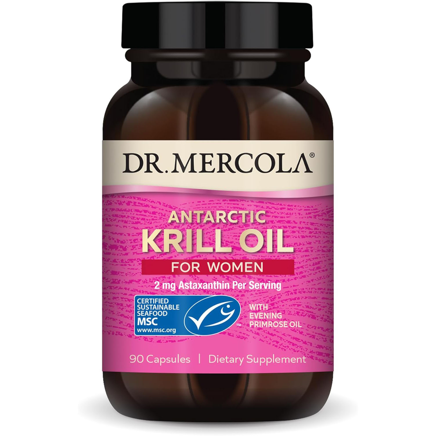 Dr. Mercola Antarctic Krill Oil for Women, 60 Capsules
